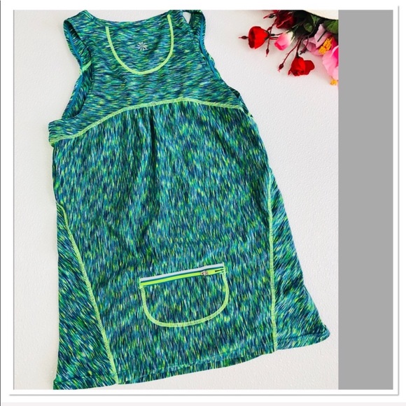 Athleta burnout running tank reflective stripe - Picture 5 of 8